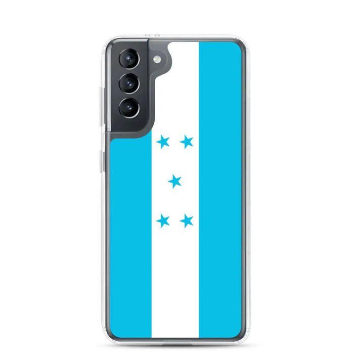 Coque Téléphone - Honduras Officiel - Samsung Galaxy S22 Plus - Drapeau - Souple - Multicolore