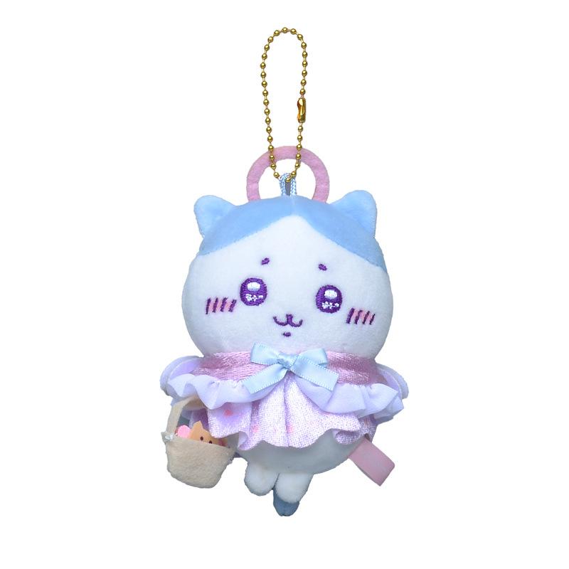 Chikawas Cute Angel Devil Plush Do-ll hachiwar usagi Usachi Jiyi Small Pendant Keychain Girl Bag Decoration Small Ornaments Gift