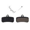 4Pair Low Noise Mountain Bikes Brake Pad SemiMetallic Bicycles Disc Brake Pads Cyclings Accessories Easy To Install