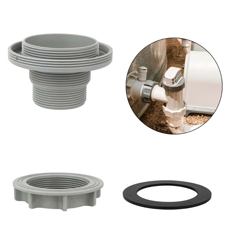 Multifuntional Pool Replacement Filter Pool Hose Connector Plastic Texture Suitable for 10744 Connector Compatibility