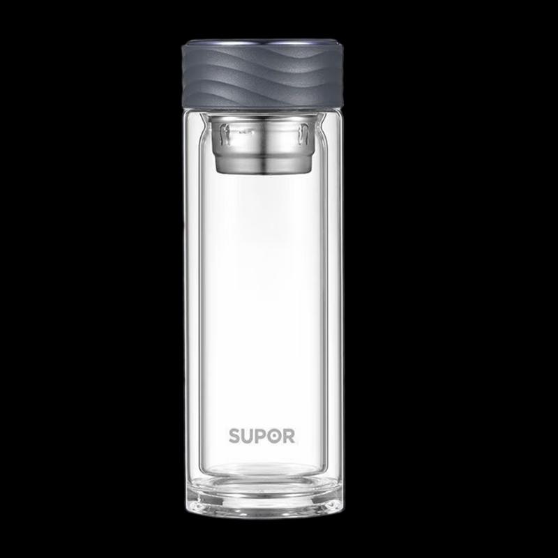 SUPOR Double-Layer Insulated Glass Tea Cup