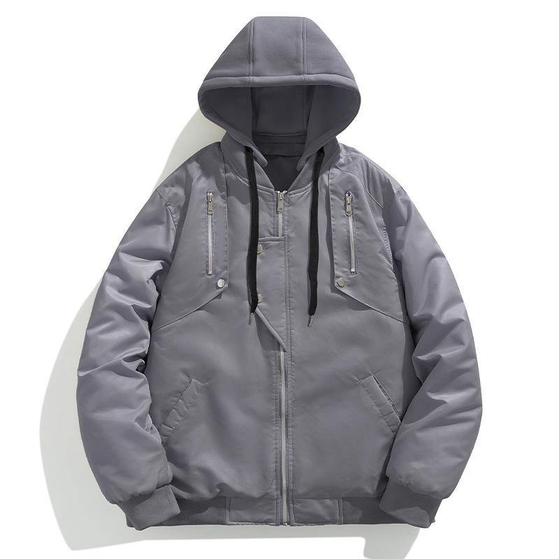American High Street Tooling Jacket Coat Men's Autumn and Winter Casual Baseball Uniform Retro Pilot Couple Coat