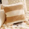 30x50/45x45CM Cute Sheep Throw Pillow Cover Simple Brown Cartoon Stamping Waist Cushion Cover Decor Home Decorative Pillowcase