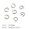 Wedding Anniversary Jewelry Materials Open Jump Rings 5 Colors 6 Sizes Accessories Parts Souvenir Accessories Parts
