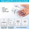 T-Shirt Ruler Guide - Tshirt Measurement Tools for Youth Adult, Round-Neck PVC Rule Rulers Designs Heat Press Accessories