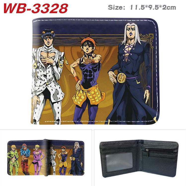 

Гаманець JoJo s Bizarre Adventure Wallet із штучної шкіри, що складається в два рази, з кишенею для монет 2 fold