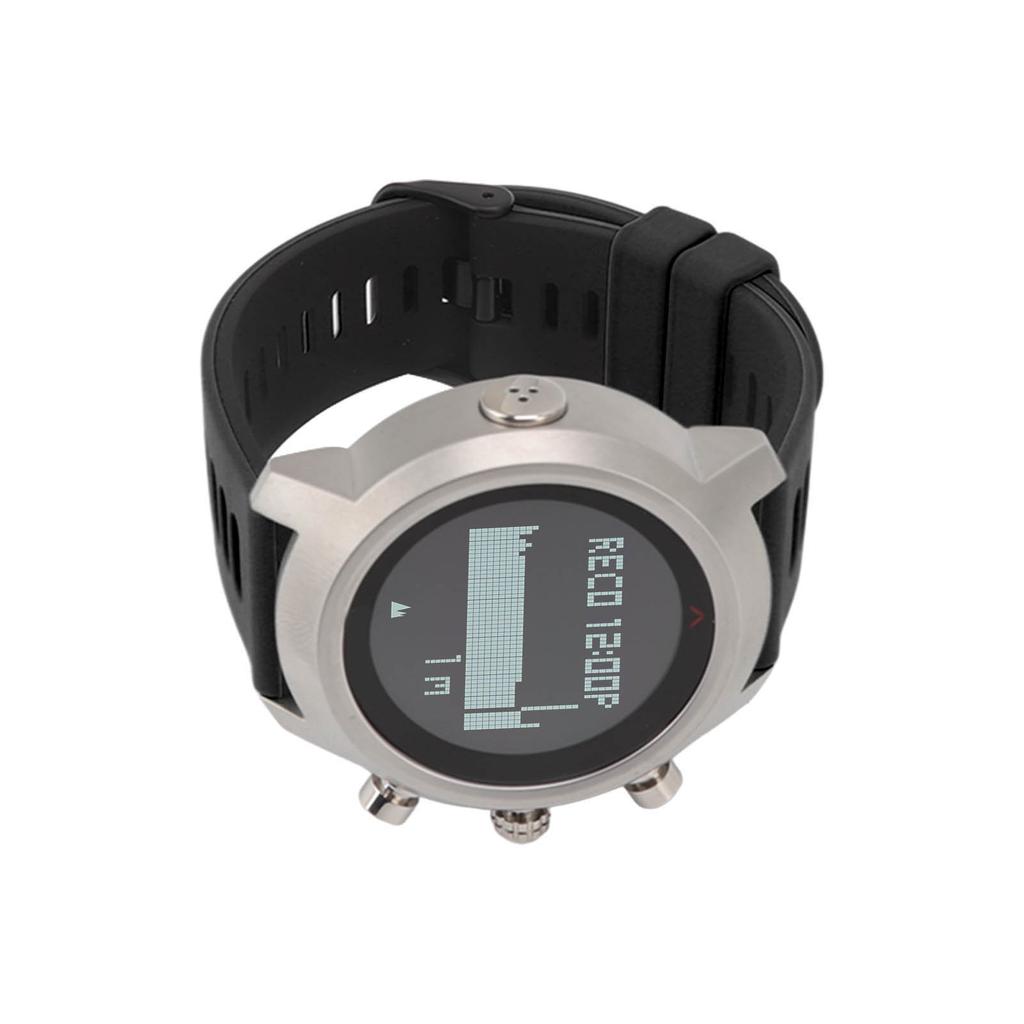 Sports Watch Electric Intelligent Waterproof Bluetooth Multifunctional Touch Screen Sports Diving Watch Black