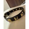 VALENTINO Rockstud Bracelet Black Gold