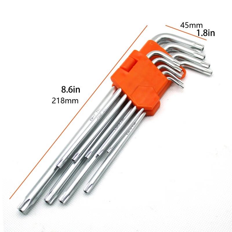 FURONGHUA Metric Extended Star Ball-End Hex Wrench