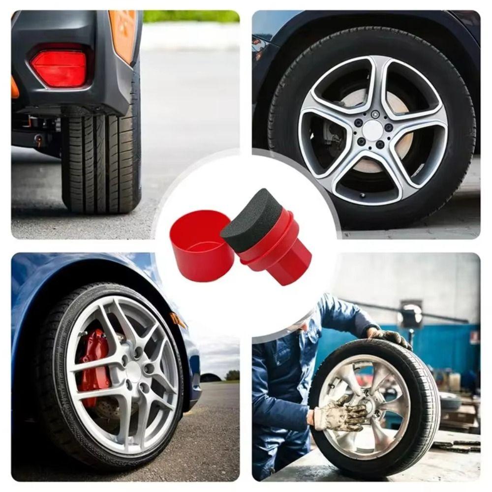Wiederverwendbarer Autoreifen-Wachsapplikator für Reifenpflege-Detailing-Kit Auto-Wachswerkzeuge
