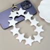 Cute Cartoon Star Pendant Keychain Silicone Colorful Stars Woman Key Chain For  Men Women Bag Charm Accessories Gifts
