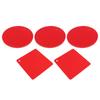 5Pcs Silicone Trivet Mat   Round   Hot Pad Non Slip Heat Resistant for Hot Plate Pans Kitchen Pots