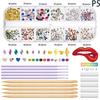 New 1Set Dental Tooth Gems Crystal Diamond Ornament Diy Tools Various Shapes Color Teeth Jewelry Denture Jewelry Decoration