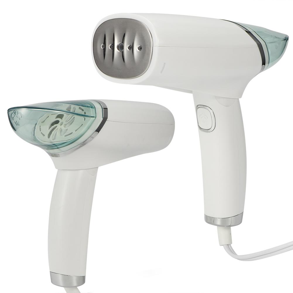 1000W Electric Steamers Folding Portable Household Garment Clothes Steamers   White