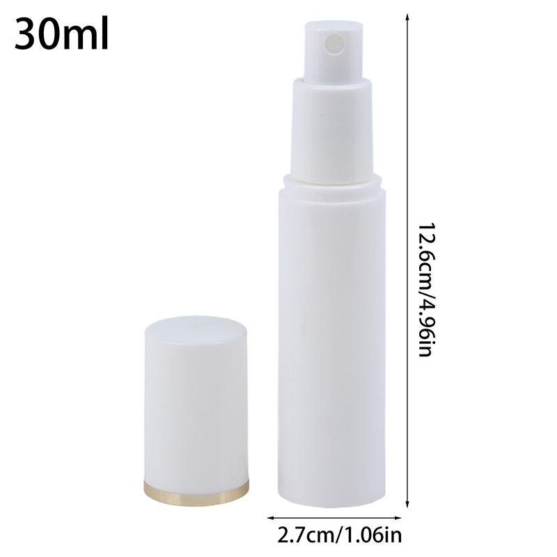 For Lotion Cream Gel Travel Bottling Container Plastic Airless Pump Bottle 15ml 30ml 50ml Vacuum Press Spray Bottle