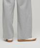 MUSINSA STANDARD WOMAN Women'S Double Knit Two-Tuck Wide Lounge Sweatpants [Medium Grey]