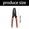 Professional Electrical Crimping Tool Includes Wire Stripper And Cutter For Automotive Marine Solar Applications