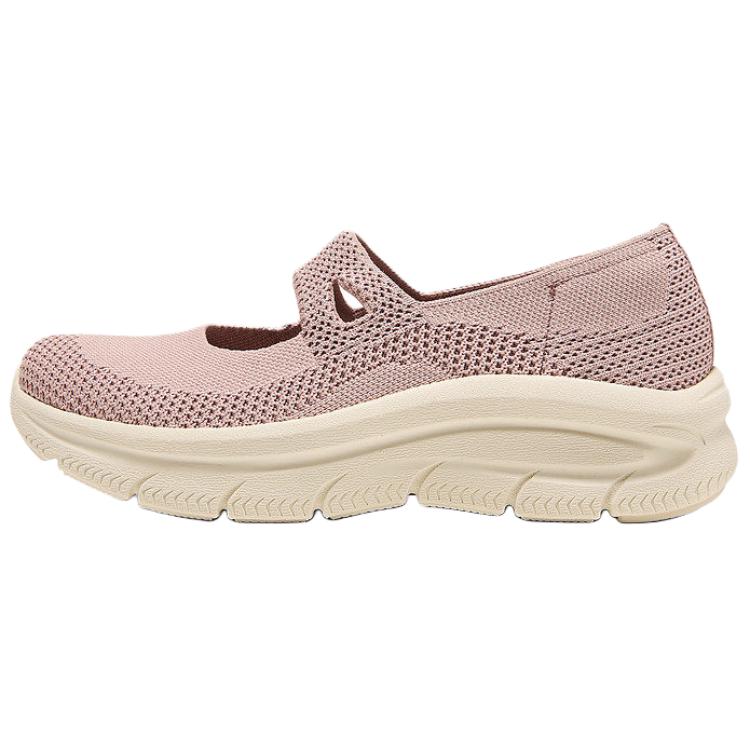 Skechers Arch Fit Mc Dlux Удобные Универсальные Туфли Мэри Джейн Женская обувь Розово-Красные 159519-ROS 35