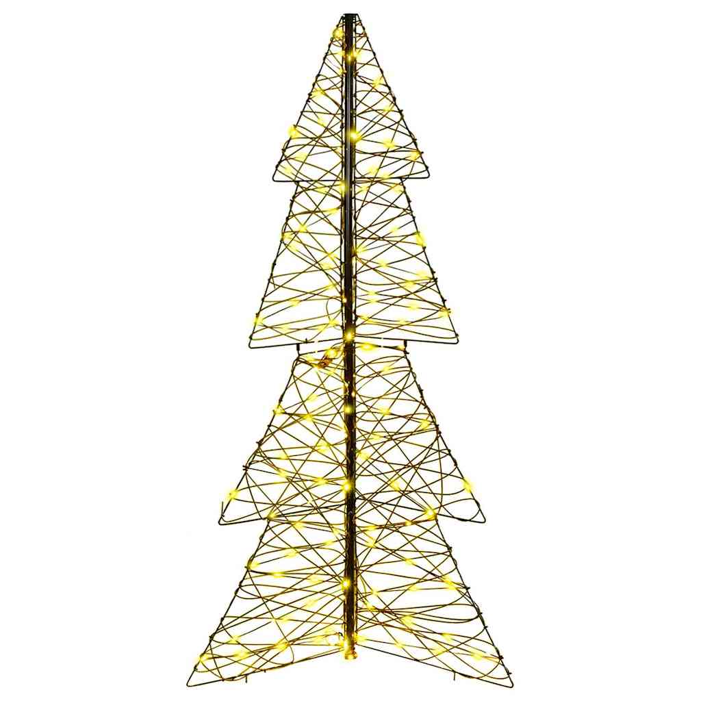 Christmas Tree with 160 Warm White LEDs 150 cm Rattan