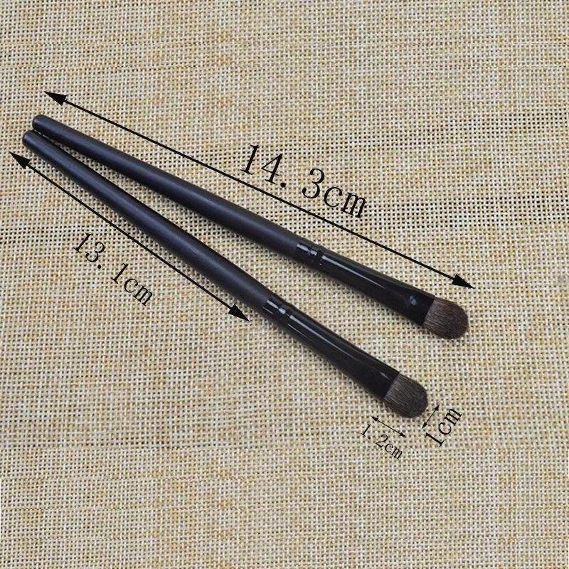Soft Pony Hair Eyeshadow Brush Set (Small, Medium, Large) for Under-Eye and Detail Highlighting
