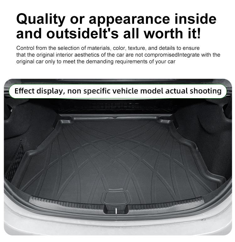 Trunk Mat for 2016-2024 Serena C27 E-POWER/C28 - Durable TPE Cargo Liner