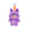 10cm Super Adorable Vinyl Facial Plush Playthings Colorful Doll Faces Surprise Expressions Present Spooky Holiday Present Designed for Children Hang