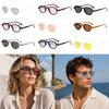 Square Shape Ocean Lens Sunglasses Y2K Small Frame Sunglasses Driving Sun Glasses  for Women Men