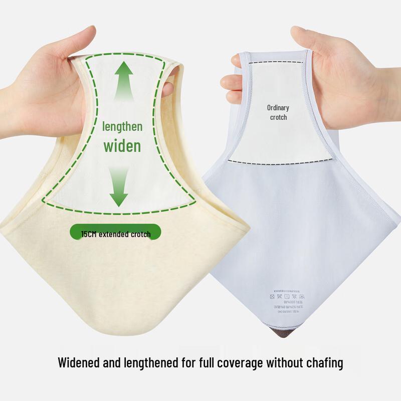 SecretWorld Women's Pure Cotton Antibacterial Mid-Rise Briefs