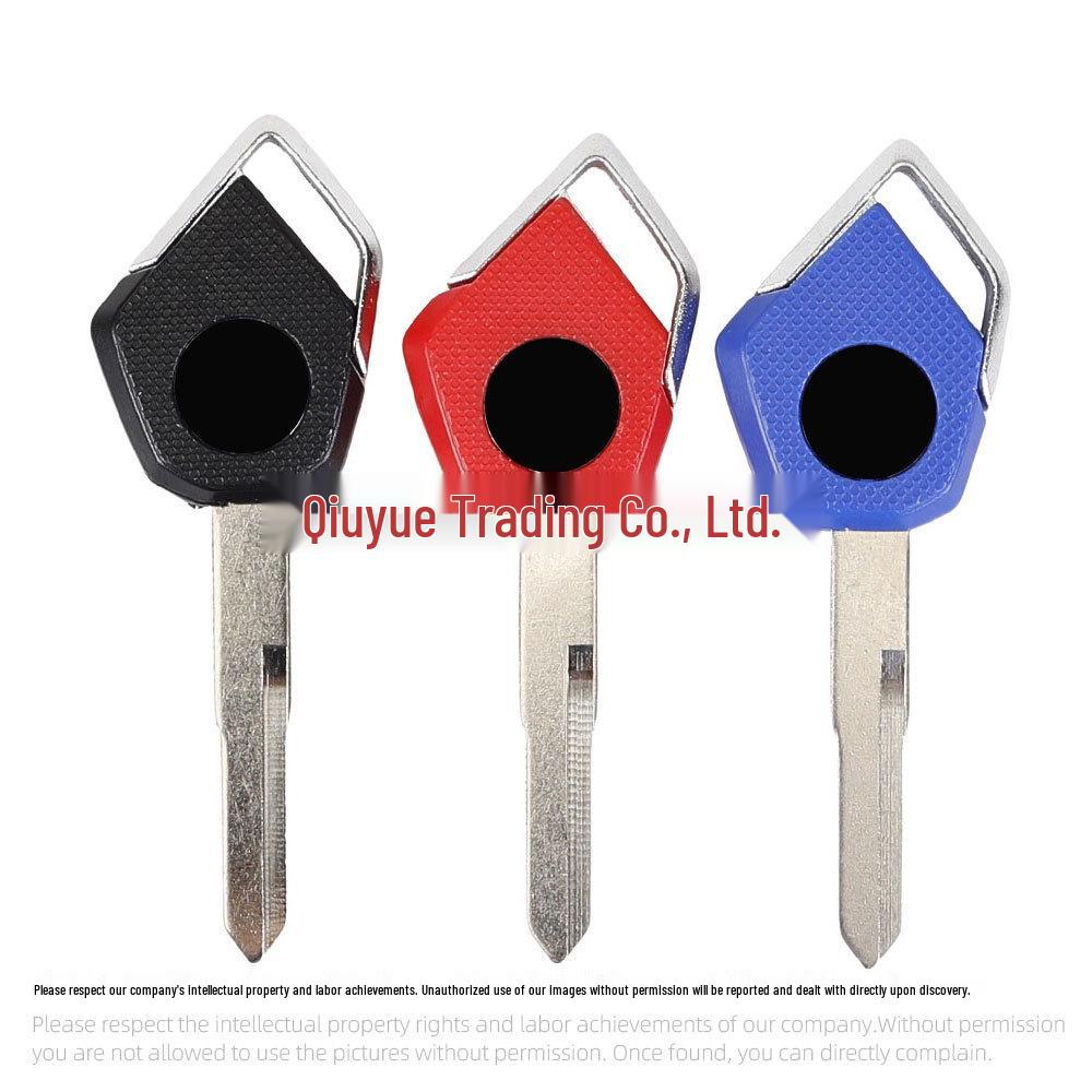 Motorcycle Key Blank/Handle for Kawasaki H2, H2R, Z800, Z900, Z1000, ZX-6R, ZX-10R.