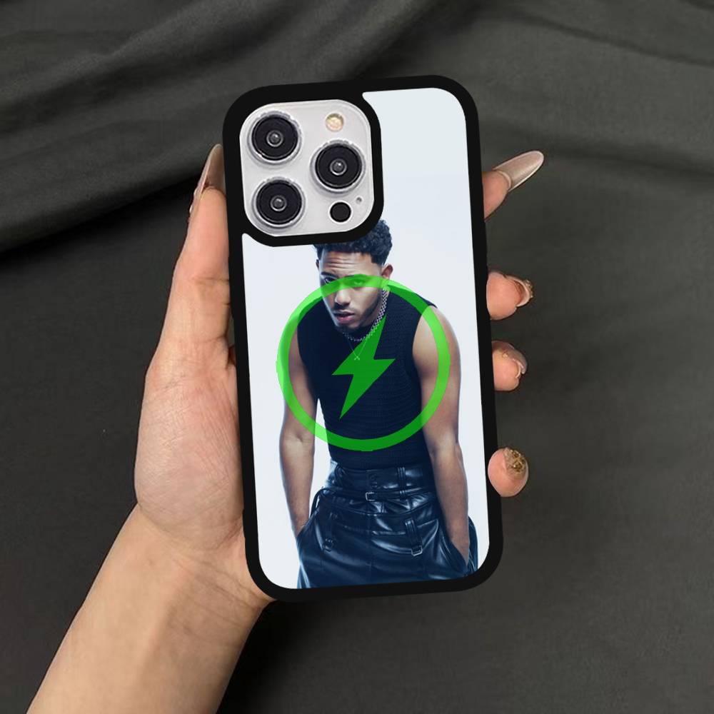 Myke Towers Rapper Phone Case Magnetic Wireless charging For iPhone 16 15 14 13 12 11 Pro Max Plus 17 Air Cover