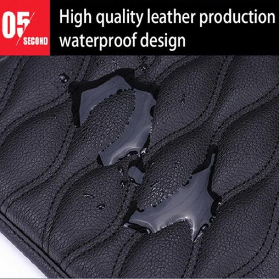 Universal Car Center Console Box Armrest Cushion Cover PU Leather Pad Protector