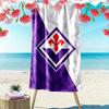Asciugamano da Spiaggia ACF Fiorentina, Grande Morbido Asciugatura Rapida per Spiaggia Campeggio Nuoto