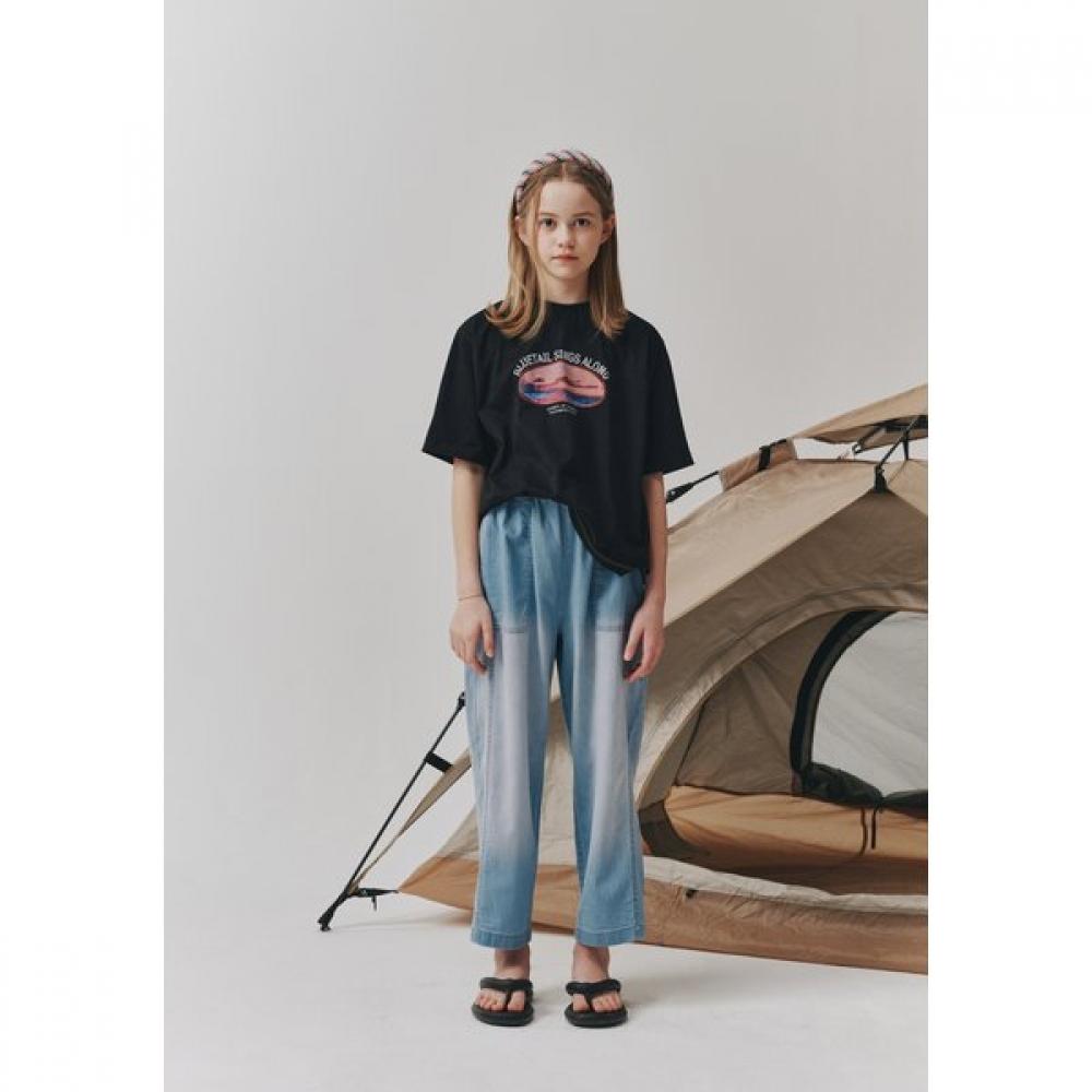 Bluetail Sky Blue Baggy Denim Pants Azb3pt02sb