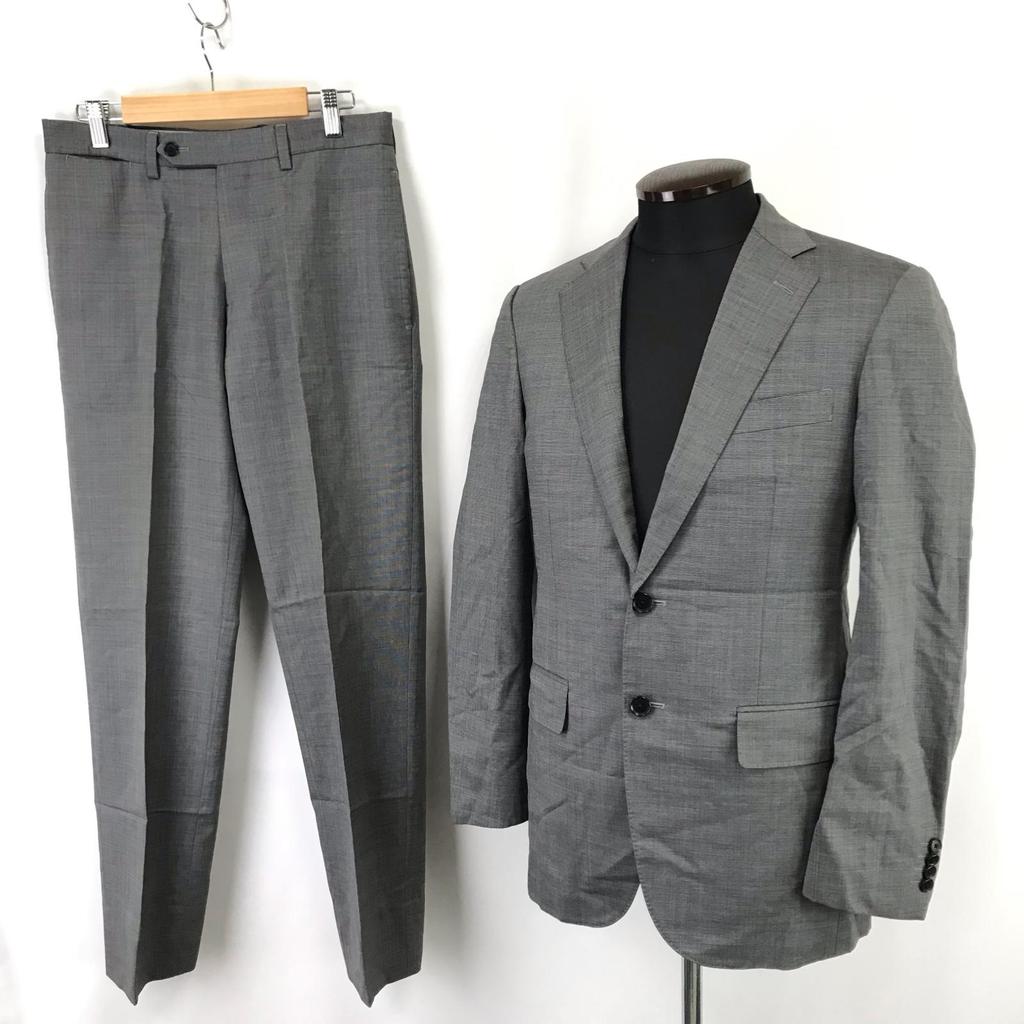 United Arrows Rhythm of Life Summer Suit Gray M 44 Jacket & Pants(USED)