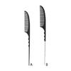 Pin Tail Comb Carbon Fiber Teasing Comb  Hairdressing Combs for Wet and Dry Hair