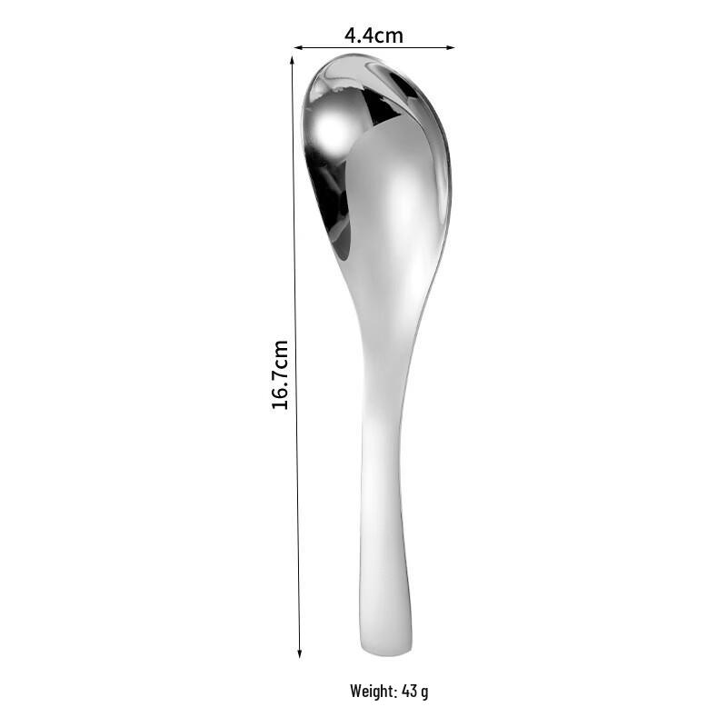 Ruhan European Style Stainless Steel Spoons