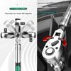   72 Tooth Ratchet Wrench With Retractable Head Suitable For Tight Space Professional Automotive Repair Furniture Assembly