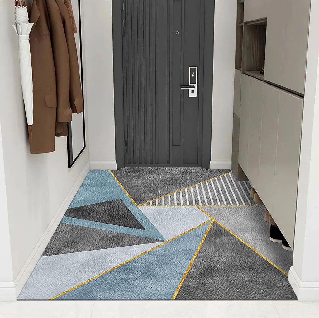 Verdickte Bodenmatte Badezimmerbodenmatte Badezimmerbodenmatte Eingangstürmatte Schlafzimmerteppichmatte