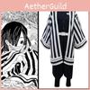 Slayer Kimetsu Demon No Yaiba Cosplay Iguro Obanai Halloween Kostüm Anzug für Erwachsene