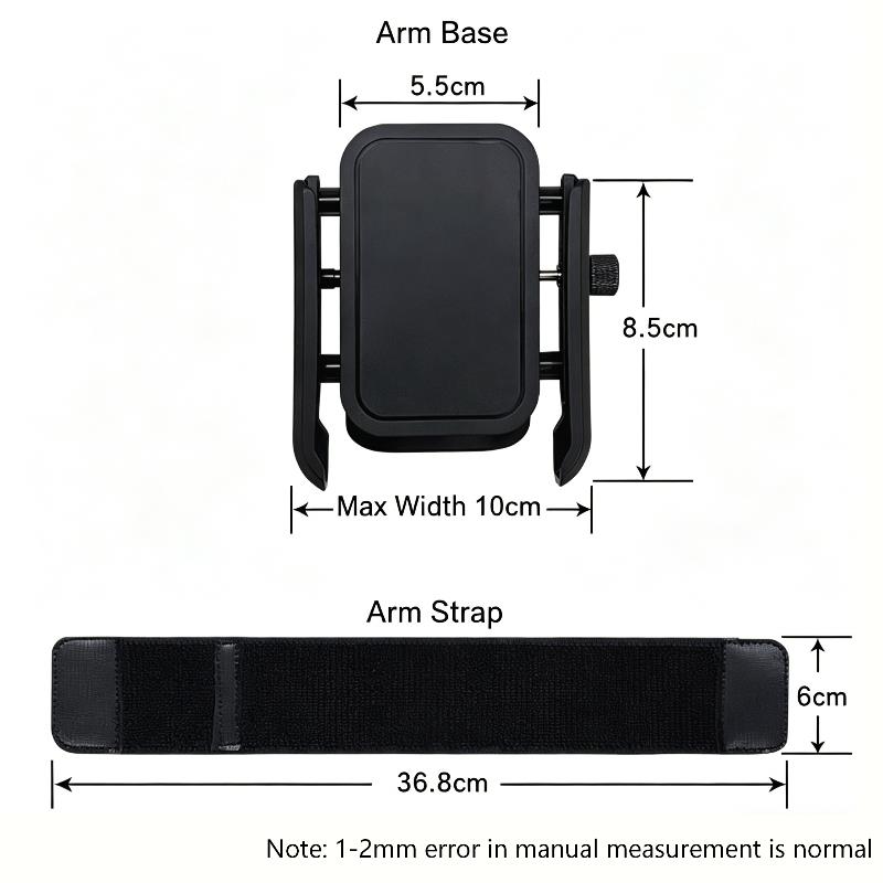 Driver's Wrist Phone Holder Navigation Riding Equipment Live Broadcast Arm Bag Wrist Strap Running Arm Cover for Sports Fitnes 6