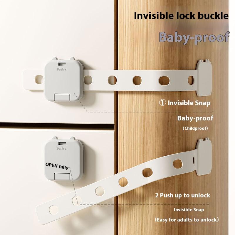 Child Safety Lock, Drawer Lock, Prevent Baby from Opening Cabinet Lock, Baby Anti-pinch Safety Lock, Baby Cabinet Door Lock