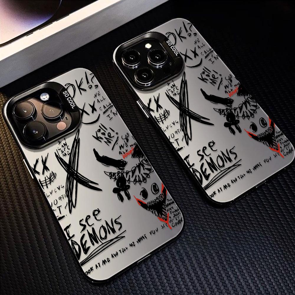 Phone Cases For iPhone 11 13 16 ProMax Case iPhone 13 14 15 ProMax 12 13 ProMax Case Samsung A55 A05S A54 A06 S22 A15 A12 A22 A52S S23 S24 Color IMD