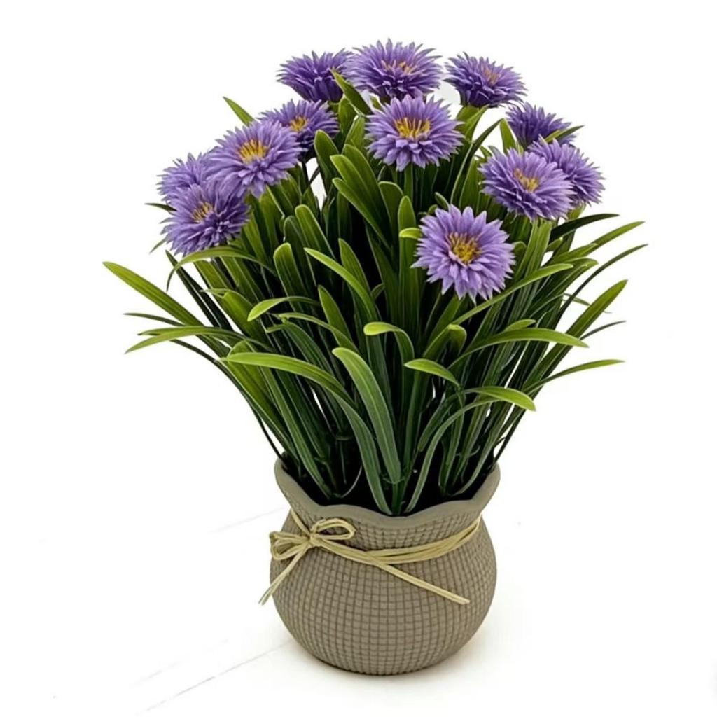 Nordic Daisy Artificial Potted Plant for Office and Home Decor