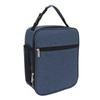 Insulated Lunch Bag 6L Oxford Fabric Leakproof Lining Portable Handle Zippered Lunch Bag for