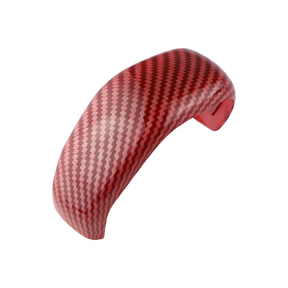 ABS Carbon Fiber Car Gear Head Shift Knob Cover Trim Stickers for Peugeot 308 308s 408 Interior Accessories