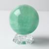 Eigado Fluorite for Study Academic and Power Stone Amulet Sphere, 63mm, 420g, Luck, Ability, Knowledge,