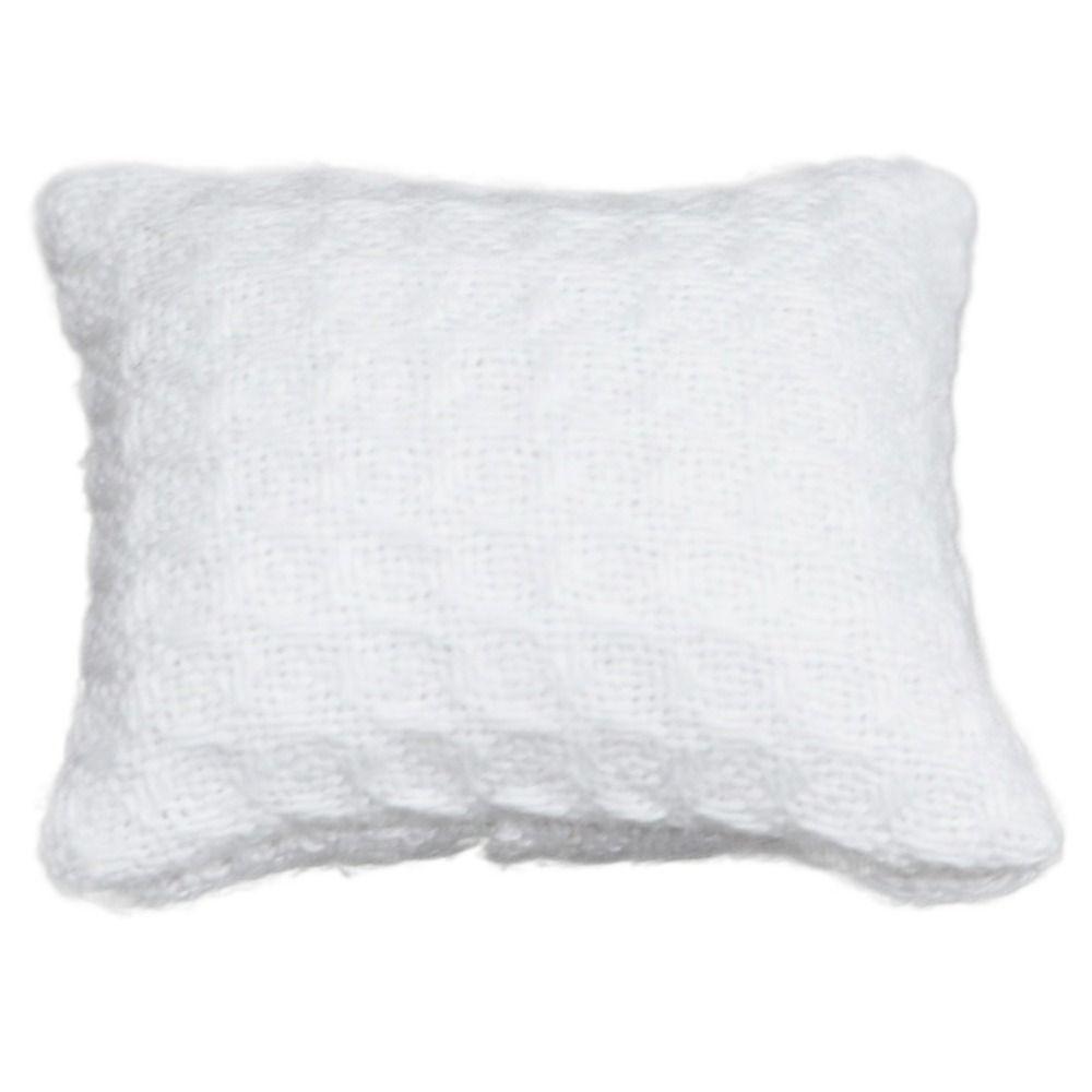 Pretend Play 1:6/1:12 Dollhouse Furniture Doll House Accessories Simulation Plaid Pillow Gifts