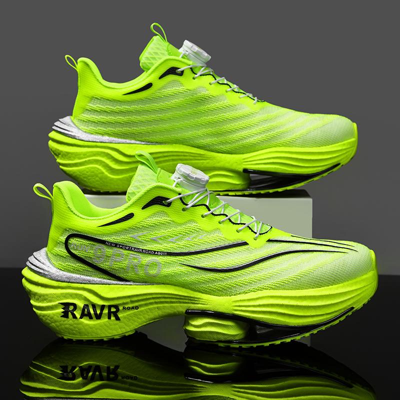 Laufschuhe Carbonplatte Spezialität Marathon Herren Sport Atmungsaktiv Leicht Damen Bequeme Athletische Rutschfeste Sneaker