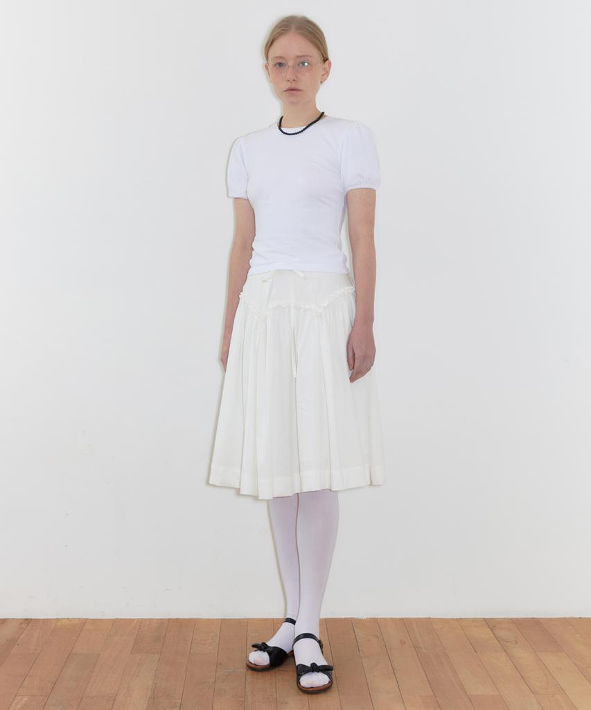 SINOON Basic Puff T-Shirts (White)