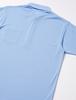 Mizuno High School League Umpire Short Sleeve Powder Medium Baseball/Boys Shirt, 52HU13018M, Blue,